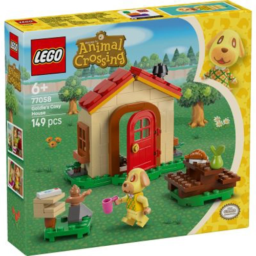 LEGO Animal Crossing. Casa confortabila a lui Goldie 77058, 149 piese