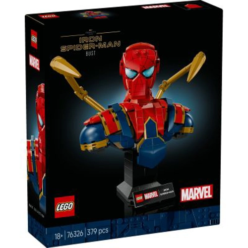 LEGO Marvel Super Heroes. Bustul lui Iron Spider-Man 76326, 379 piese