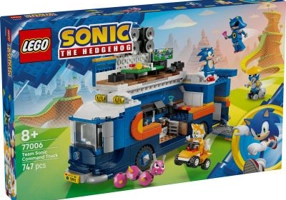 LEGO Sonic the Hedgehog. Camionul de comanda al echipei Sonic 77006, 747 piese