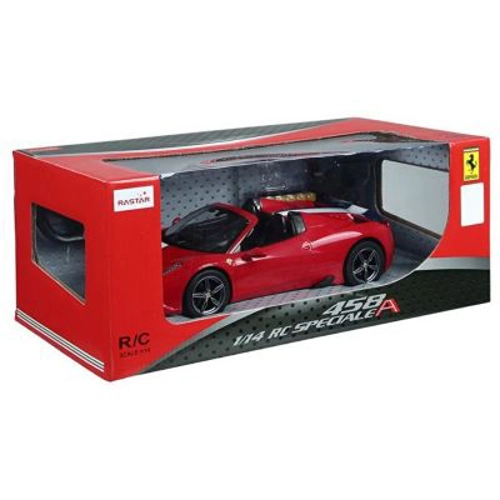 Masina cu telecomanda Ferrari 458 rosu, scara 1: 14, Rastar