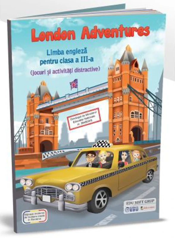 London Adventures Limba engleza pentru clasa a 3-a. Jocuri si activitati distractive