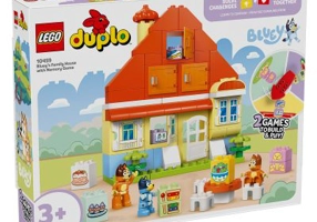LEGO Duplo. Casa de familie a lui Blue cu un joc de memorie 10459, 83 piese