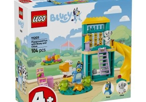 LEGO Bluey. Distractie la locul de joaca cu Blue si Chloe 11201, 104 piese