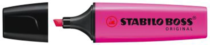 Textmarker Stabilo Boss, varf 2-5 mm, roz