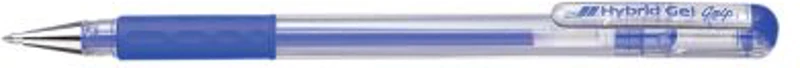 Roller cu gel, Pentel, Hybrid GelGrip, 0. 6 mm, plastic, albastru