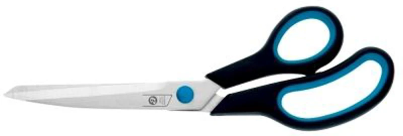 Foarfeca A-series, Soft Grip, 25. 4 cm, otel, negru