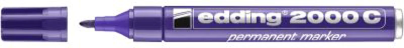 Marker Edding 2000 permanent varf rotund 1. 5-3 mm, violet