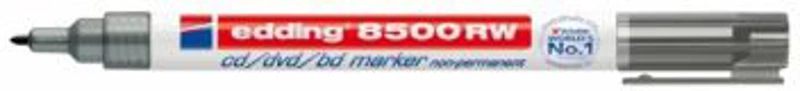 Marker nepermanent Edding CD 8500, varf rotund, 1 mm, negru