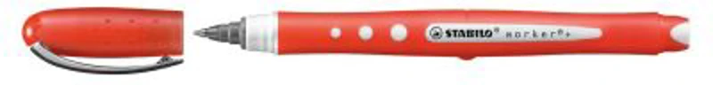 Roller cu cerneala, Stabilo, Bionic Worker Colorful, 0. 5 mm, plastic, rosu