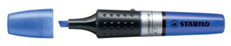 Textmarker Stabilo Luminator, varf 2- 5 mm, albastru