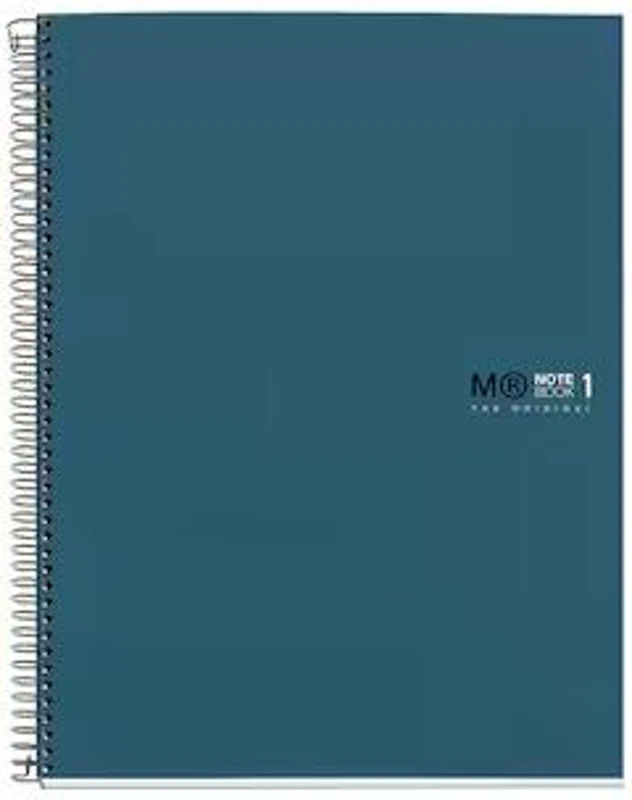 Caiet cu spira Miquelrius Originals, A5, matematica, 80 file, bleu