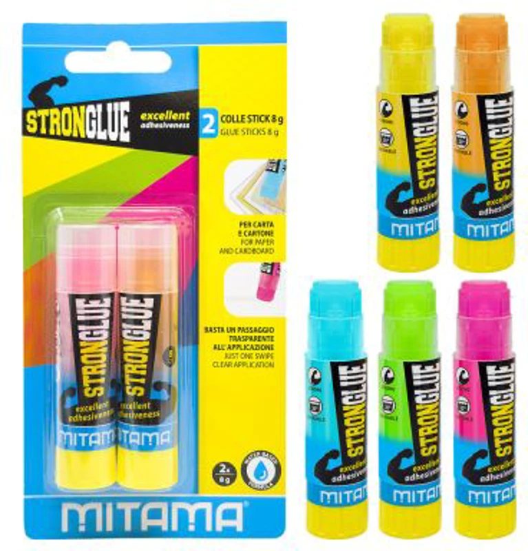 Lipici solid Mitama, 8 g, 2 bucati, fara solvent