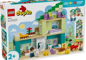 LEGO Duplo. Casa moderna de familie 3 în cu figurine 10470, 166 piese