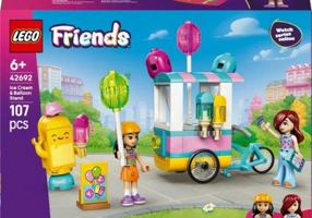 LEGO Friends. Stand cu inghetata si baloane 42692, 107 piese