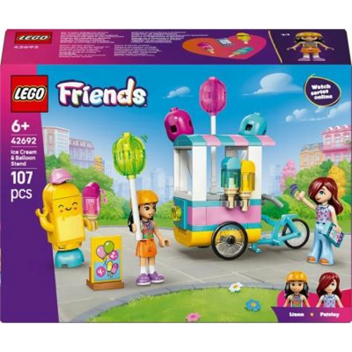 LEGO Friends. Stand cu inghetata si baloane 42692, 107 piese