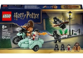 LEGO Harry Potter. Hagrid si Harry in fuga de pe Aleea Boschetelor 76459, 124 piese