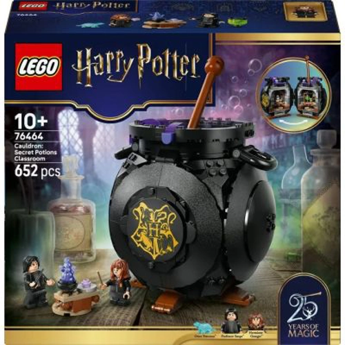 LEGO Harry Potter. Cazanul Lectia de potiuni secrete 76464, 652 piese