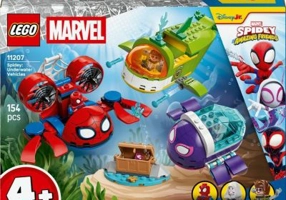 LEGO Marvel Super Heroes. Spidey Vehicule subacvatice 11207, 154 piese