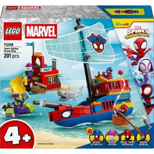 LEGO Marvel Super Heroes. Corabia de pirati a echipei lui Spidey 11208, 201 piese