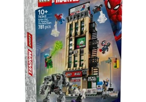 LEGO Marvel Super Heroes. Omul Paianjen vs Mysterio Daily Bugle 76342, 781 piese