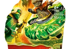 LEGO NINJAGO. Lloyd vs Spinnerul monstru de pamant 71850, 52 piese