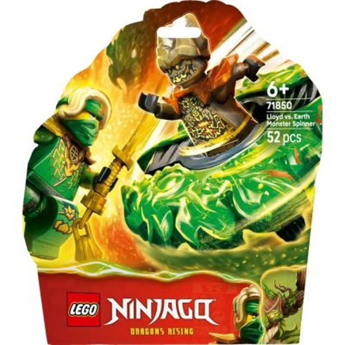 LEGO NINJAGO. Lloyd vs Spinnerul monstru de pamant 71850, 52 piese