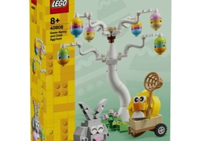 LEGO Iconic. Iepuras si vanatoare de oua de Paste 40808, 140 piese