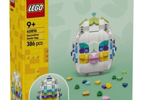 LEGO Iconic. Ou de Paste decorativ 40816, 386 piese