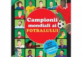 Campionii mondiali ai fotbalului - carte cu abtibilduri