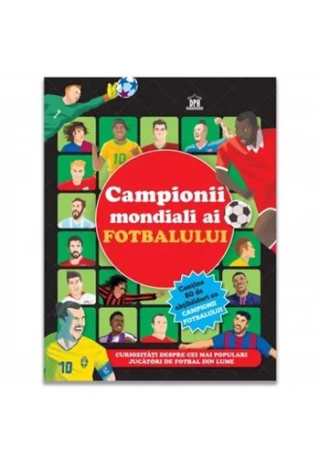 Campionii mondiali ai fotbalului - carte cu abtibilduri