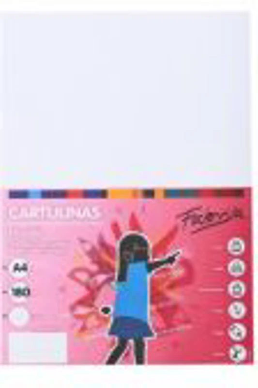 Carton colorat A4 Fabrisa 15509, 180g/mp, alb pastel, top 250 coli