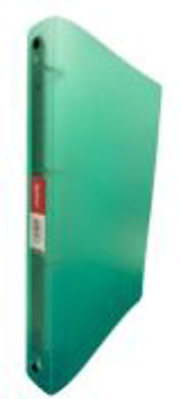 Caiet mecanic 4 inele D16 mm, coperti flexibile PP, Optima Flex, verde transparent