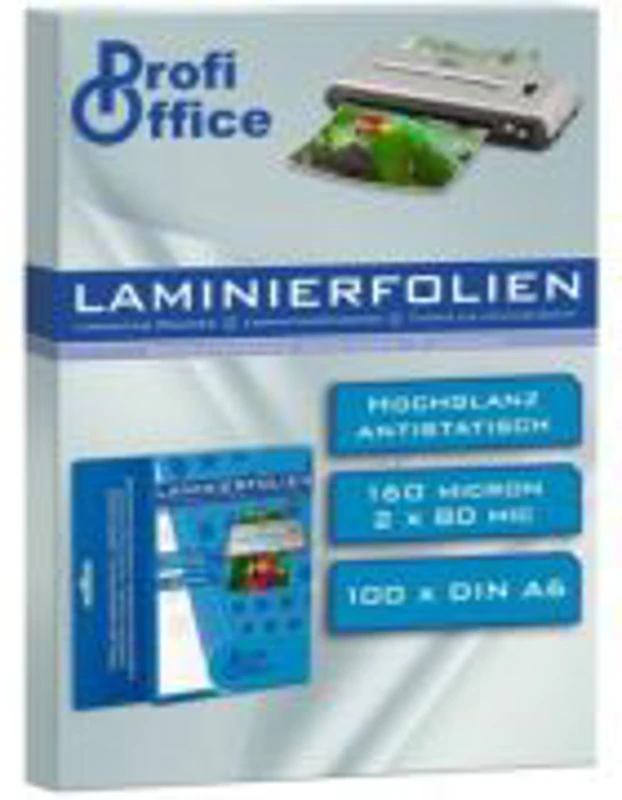 Folie laminare A6 ProfiOffice, 80 microni, top cu 100 coli