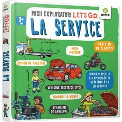 Let\'s go! La service. Micii Exploratori