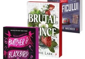 Pachet Brutal Prince + Butcher & Blackbird + Asistenta Maleficului. Set 3 carti