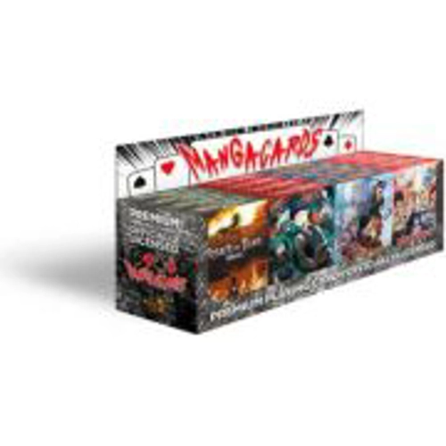 Display Carti de joc cu tematica manga (4 titluri x 4 buc)