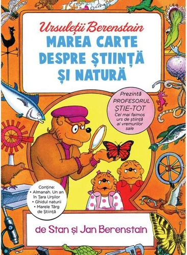 Ursuleții Berenstain. Marea carte despre știință și natură - Hardcover - Stan Berenstain, Jan Berenstain - Vlad și Cartea cu Genius