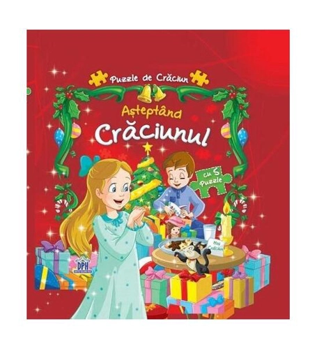 Așteptând Crăciunul. Puzzle de Crăciun - Hardcover - *** - Didactica Publishing House
