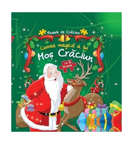 Lumea magică a lui Moș Crăciun. Puzzle de Crăciun - Hardcover - *** - Didactica Publishing House