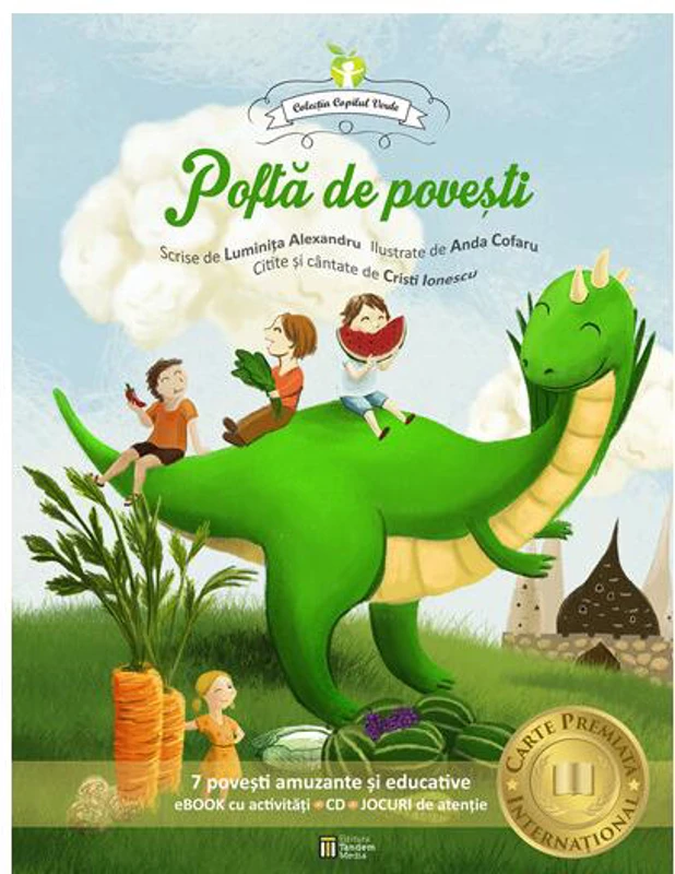 Poftă de povești - Paperback brosat - Luminița Alexandru - Tandem Media