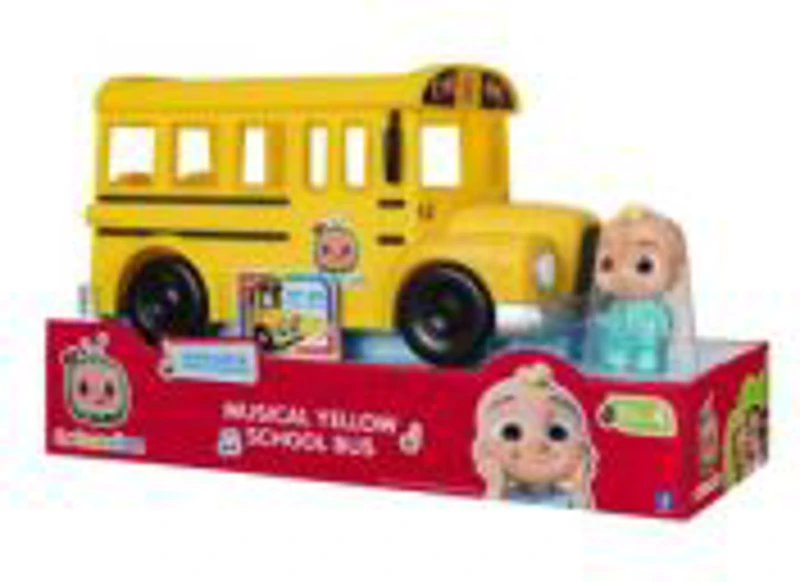 CoComelon, Autobuz scolar cu cantec si figurina JJ