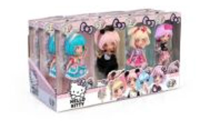Hello Kitty, Papusa Manga, 19. 5 cm, diverse personaje