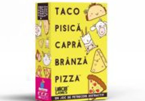 Joc de petrecere Taco Pisica Capra Branza Pizza, limba romana