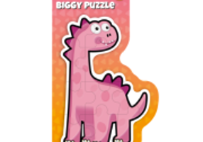 PUZZLE DIN SPUMA EVA, MAXI CU 10 PIESE, ROZ, PUEDO