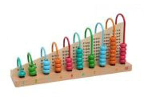 NUMARATOARE COLORATA DIN LEMN, MOMKI