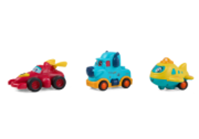 SET 3 VEHICULE ACTIONATE PRIN INERTIE, DIVERSE MODELE SI CULORI, MOMKI