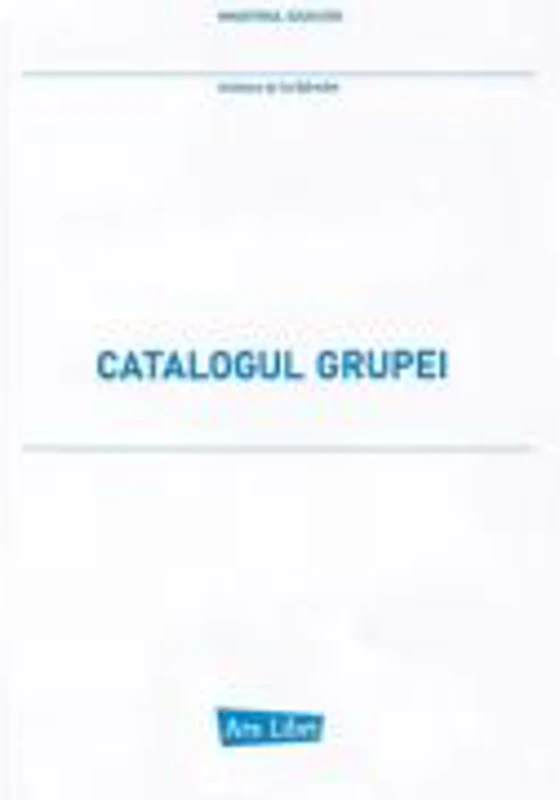 Catalogul grupei