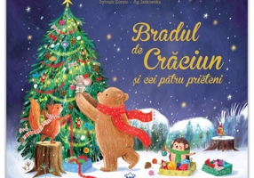 Bradul de Craciun si cei patru prieteni