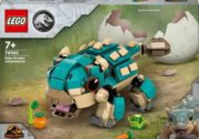LEGO Jurassic World. Bebelusa Bumpy: Ankylosaurus 76962, 358 piese