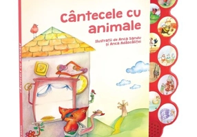 Cantecele cu animale. Carte cu sunete. Cantecele copilariei